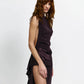 Effie Kats Ricardo Gown hire – chocolate