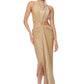 ELIYA THE LABEL Aphrodite Dress - Gold Eliya The Label