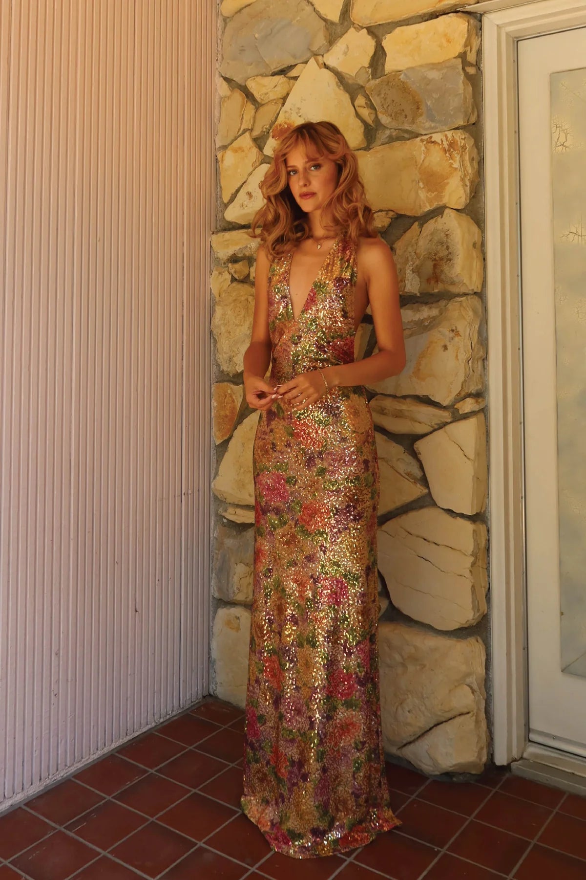 Fait Par Foutch Liana Dress hire – Fleur sequin