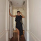 FANCI CLUB The Assassin Long Dress - Black Fanci Club