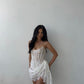 Heiress Beverly Hills Lace Corset Draped Mini Dress Heiress Beverly Hills