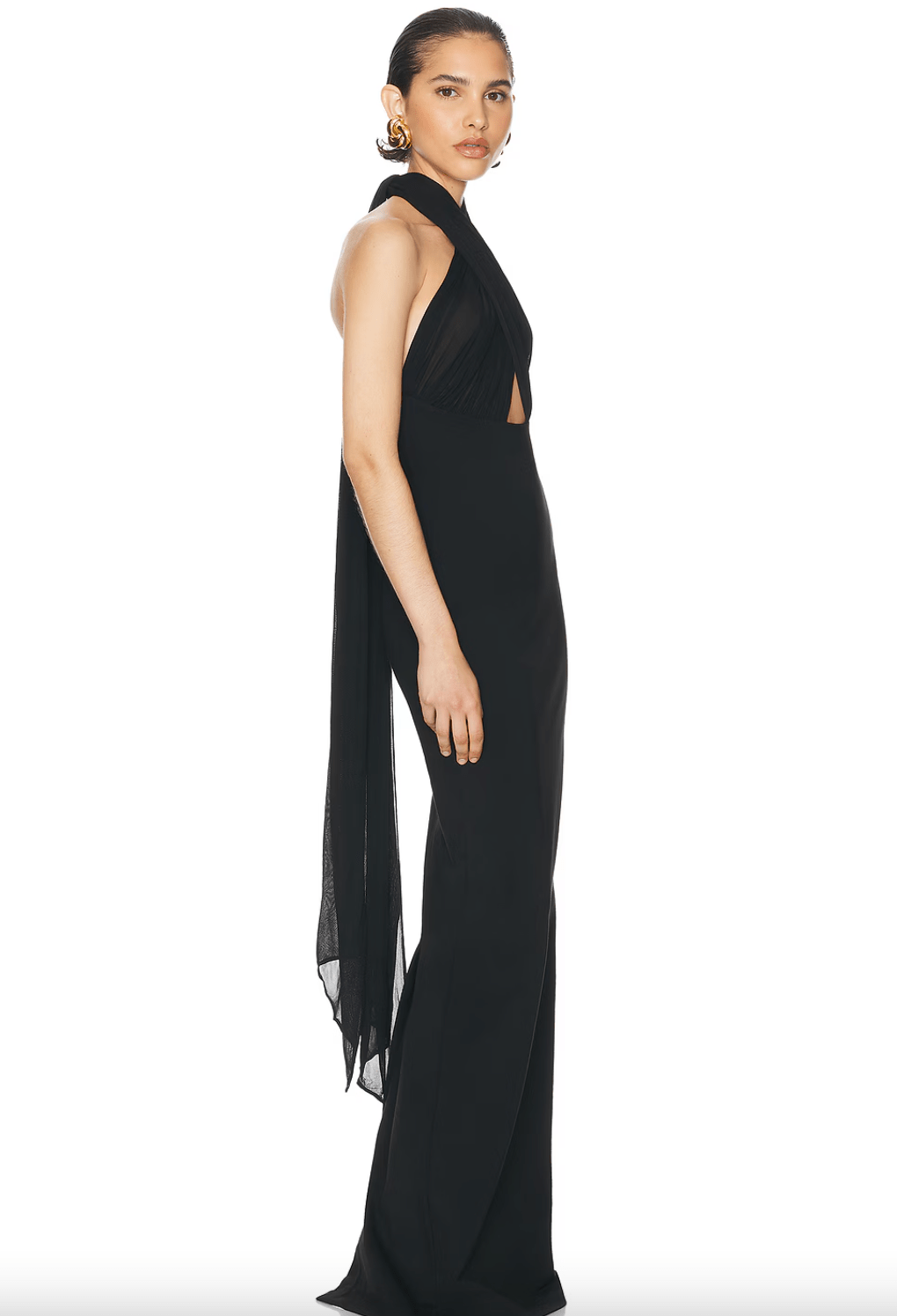 Helsa The Amber Dress hire – black