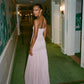 Helsa The Naomi Dress hire – pink