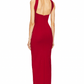Helsa The Stephanie Dress hire – red