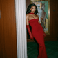 Helsa The Stephanie Dress hire – red