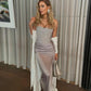 House Of CB Demi Corset Top and Jia Skirt Set - Grey House Of CB