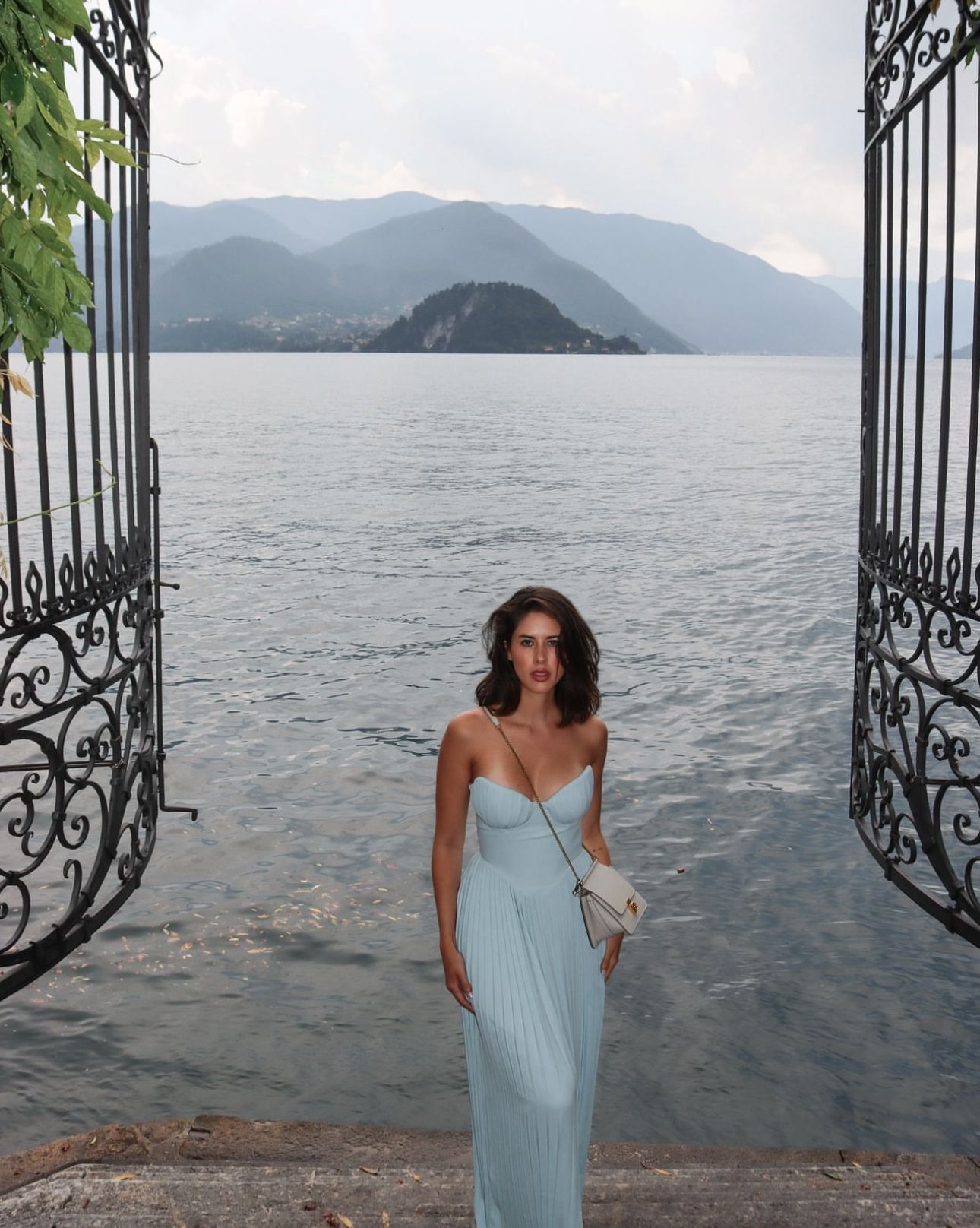 House Of CB House Of CB Marcella Pleated Maxi Dress