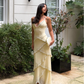 House of CB Sorelle Embellished Tiered Maxi Dress hire – beige