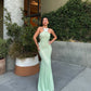 Huelleyrose Darya Dress hire – green
