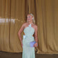 Huelleyrose Darya Dress hire – green