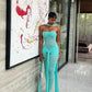 Khanum's Kesca Maxi Gown hire – mint