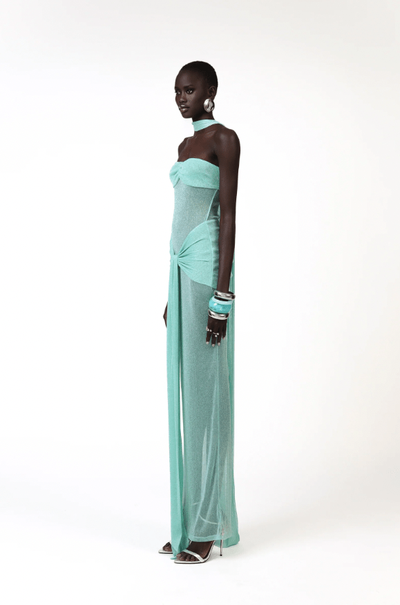 Khanum's Kesca Maxi Gown hire – mint