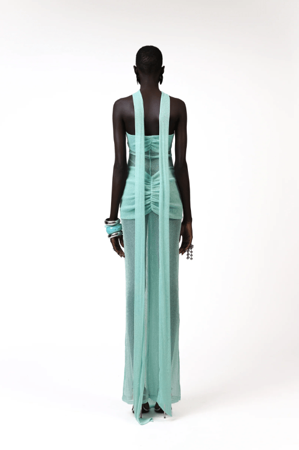 Khanum's Kesca Maxi Gown hire – mint