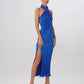 LIDEE Soiree Halter Gown - Royal Blue L'idee