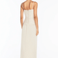Manning Cartell Double Time Pleat Dress hire – cream