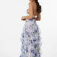 MENTI Iris Flower Maxi Dress Menti