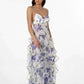 MENTI Iris Flower Maxi Dress Menti