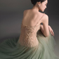 Montsand Mint Ombre Lace Midi Dress hire