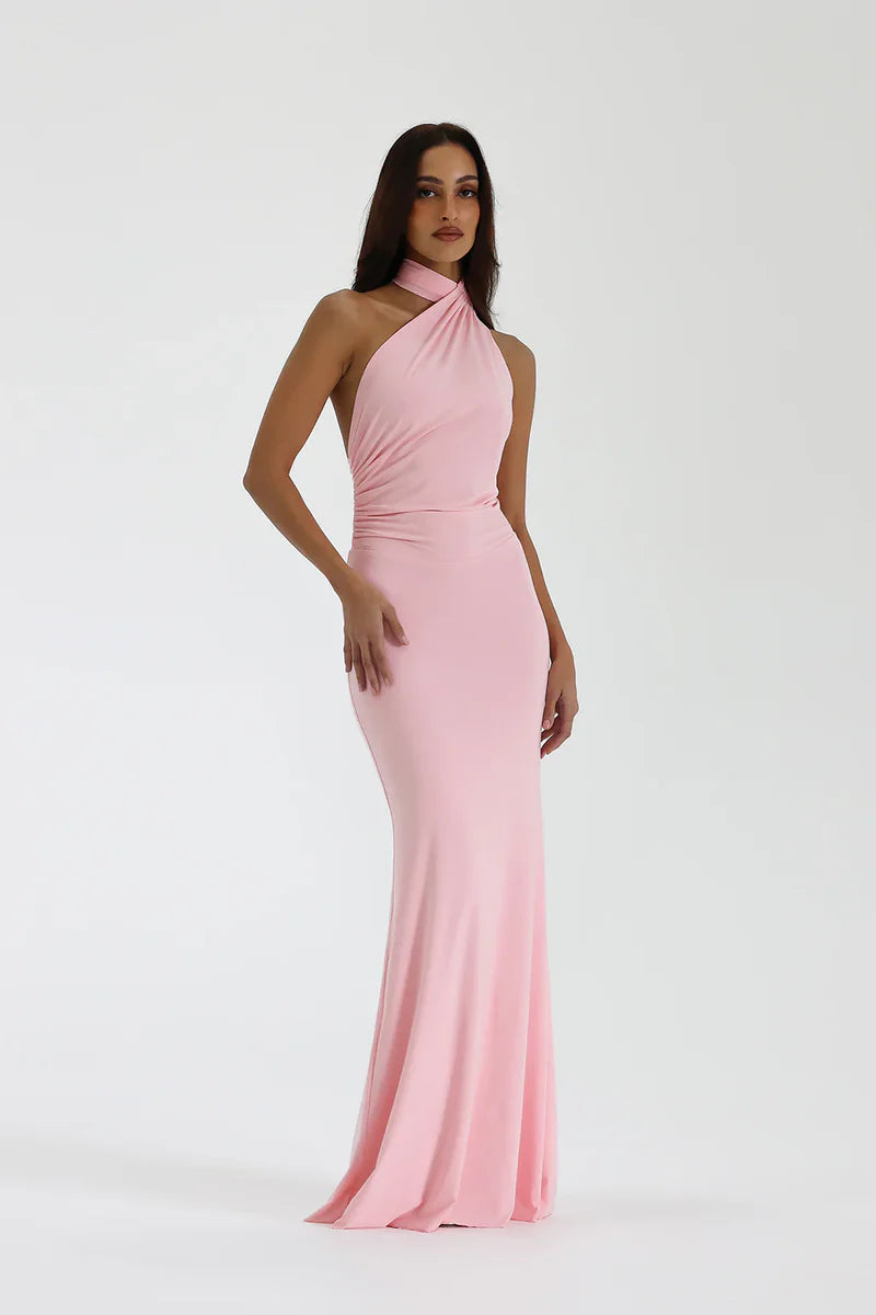 Natalie Rolt Fabienne Gown hire – blossom pink