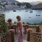 Natalie Rolt Fabienne Gown hire – blossom pink