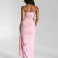 Natalie Rolt Miranda Gown hire – blossom pink