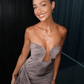 Paris Georgia Val Dress hire – concrete