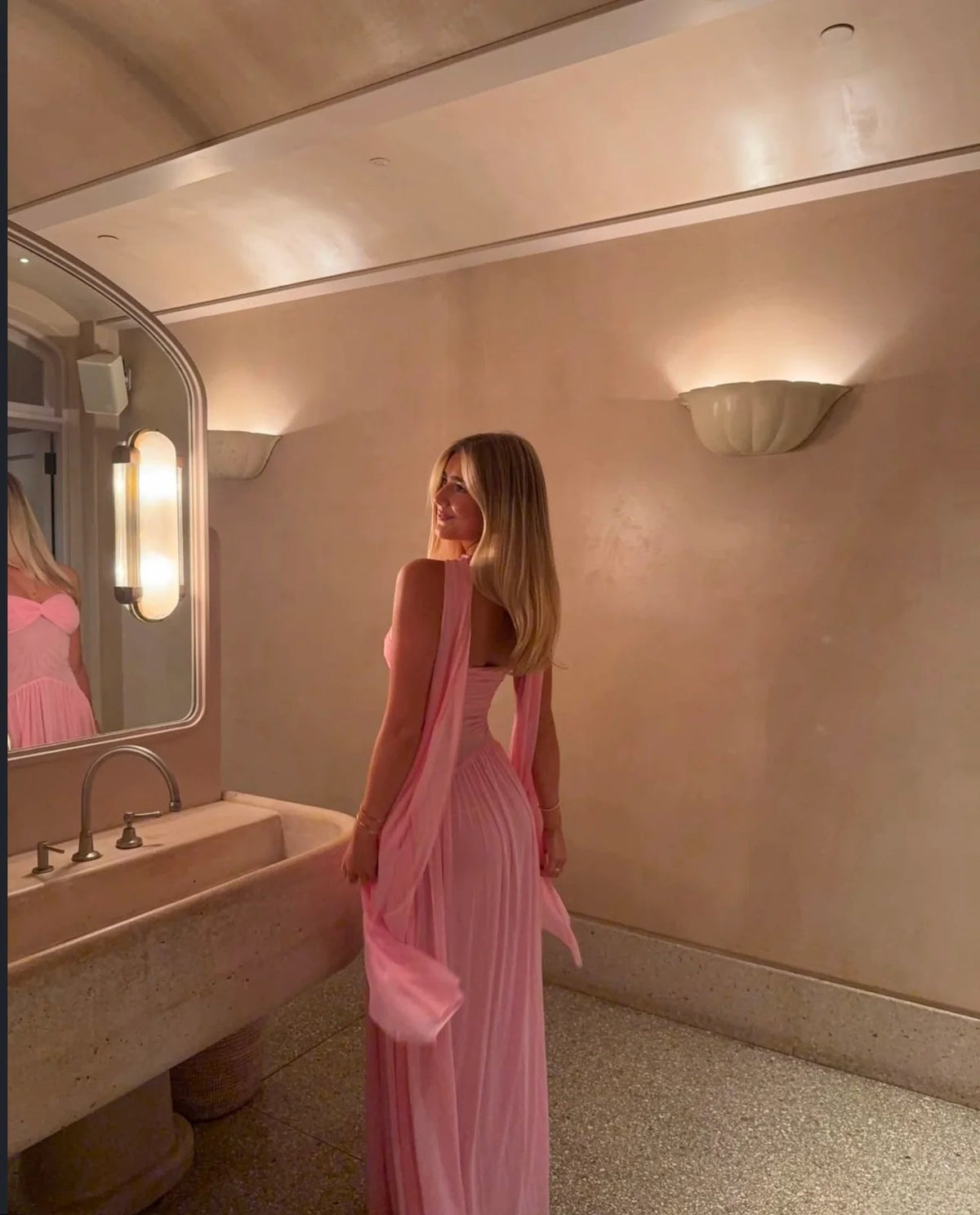 Raphaella Santana Ophelia Dress hire – pink