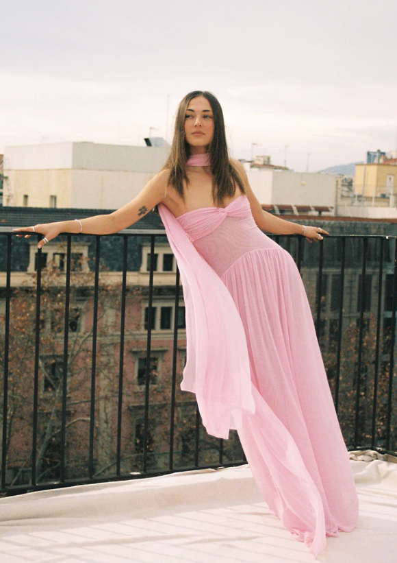 Raphaella Santana Ophelia Dress hire – pink
