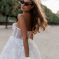 Rosie Etienne Fleur Lace Mini Dress hire – white