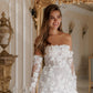 Rosie Etienne Isabelle Dress hire – white