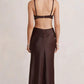 Selling - Bec + Bridge Felix V Maxi Dress Chocolate Bec + Bridge