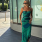 Sir The Label Frankie Gathered Midi Dress hire