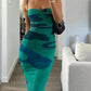 Sir The Label Frankie Gathered Midi Dress hire