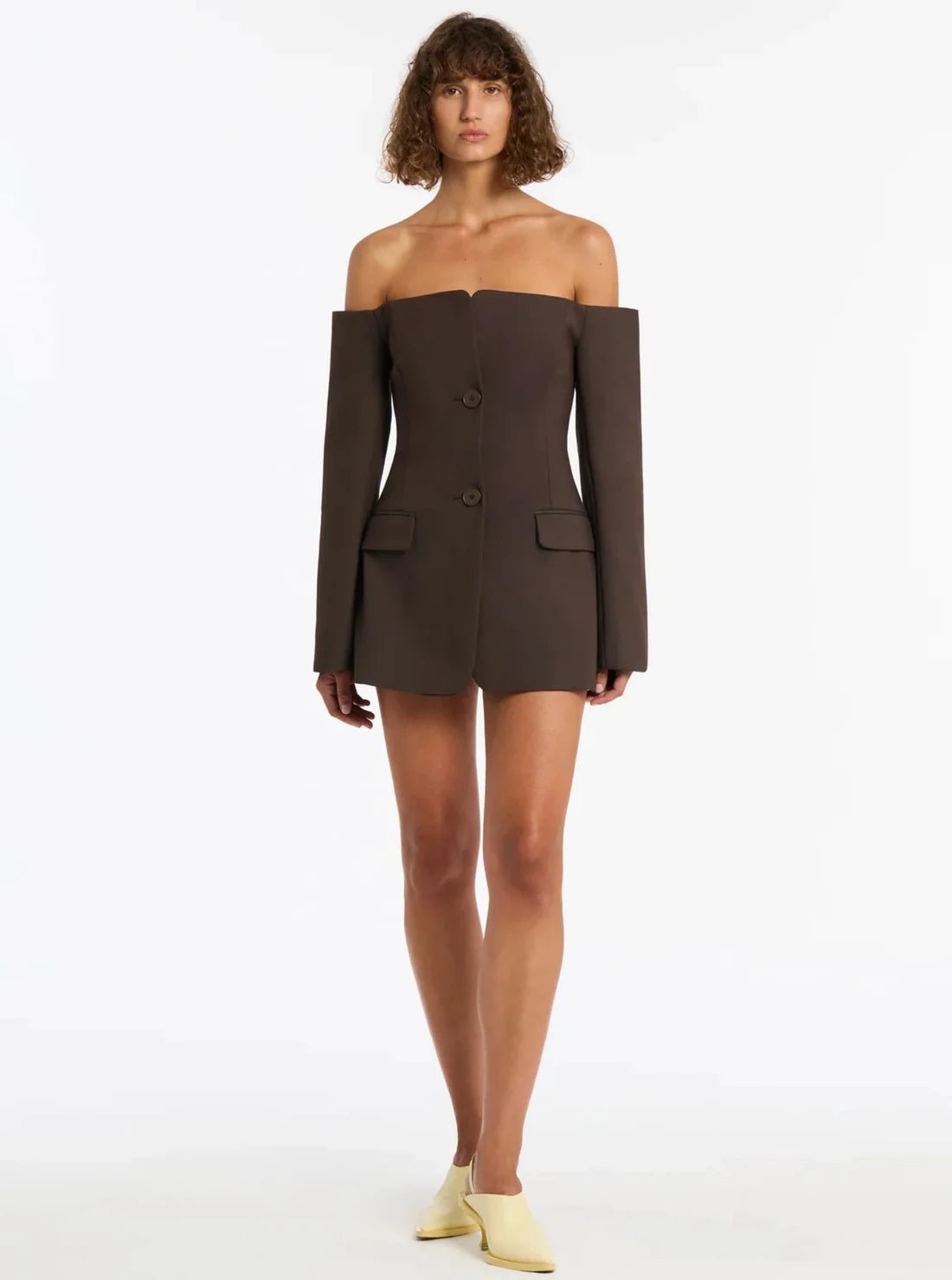 SIR THE LABEL Sandrine Tailored Mini Dress Sir The Label