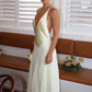 Sneaky Link Jaz Hand V-Neck Maxi Dress hire – butter