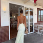 Sneaky Link Jaz Hand V-Neck Maxi Dress Butter hire
